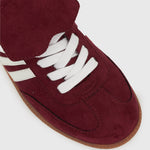 PRE-ORDER Wider Fit BUTTERSCOTCH Low-Top Lace-Up Sneakers