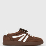 PRE-ORDER Wider Fit BUTTERSCOTCH Low-Top Lace-Up Sneakers