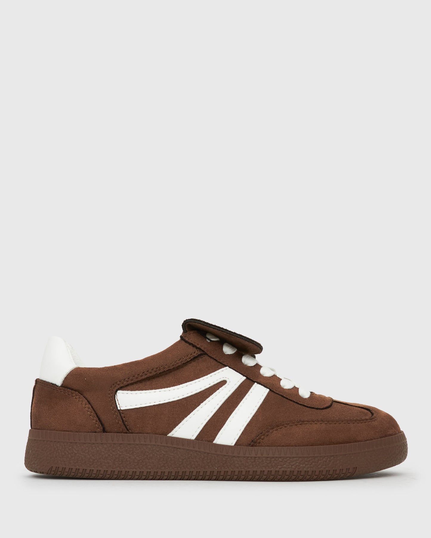 PRE-ORDER Wider Fit BUTTERSCOTCH Low-Top Lace-Up Sneakers