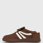 PRE-ORDER Wider Fit BUTTERSCOTCH Low-Top Lace-Up Sneakers