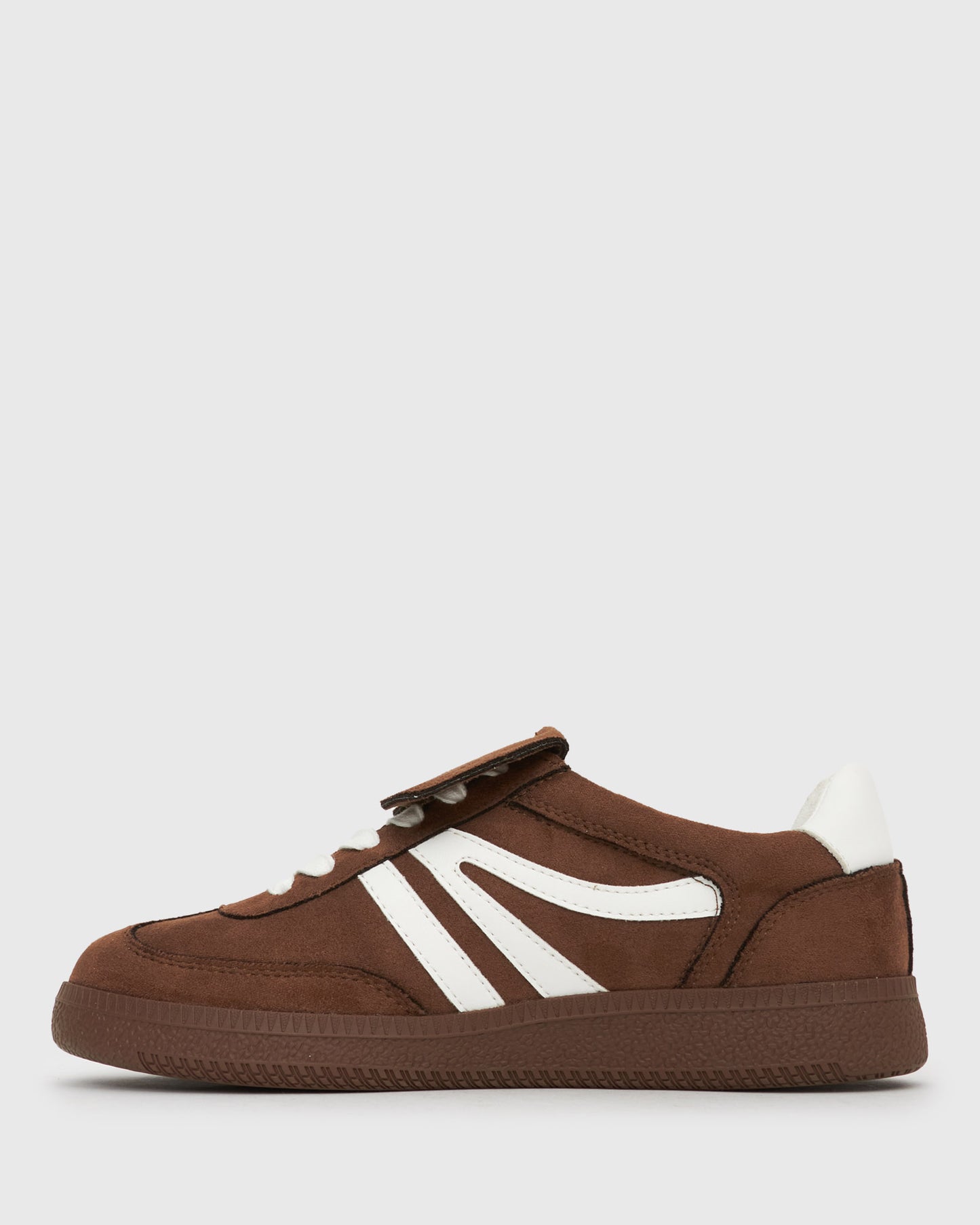PRE-ORDER Wider Fit BUTTERSCOTCH Low-Top Lace-Up Sneakers