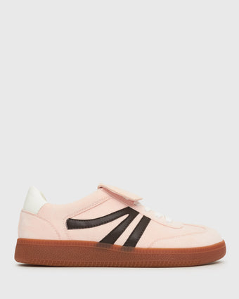 PRE-ORDER Wider Fit BUTTERSCOTCH Low-Top Lace-Up Sneakers