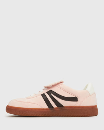 PRE-ORDER Wider Fit BUTTERSCOTCH Low-Top Lace-Up Sneakers