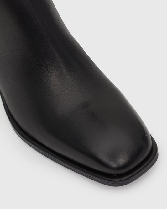 PIERRE Leather Knee-High Boots