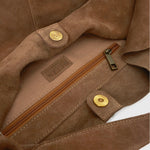 PRE-ORDER FABLE Suede Leather Tote Bag