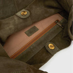 PRE-ORDER FABLE Suede Leather Tote Bag