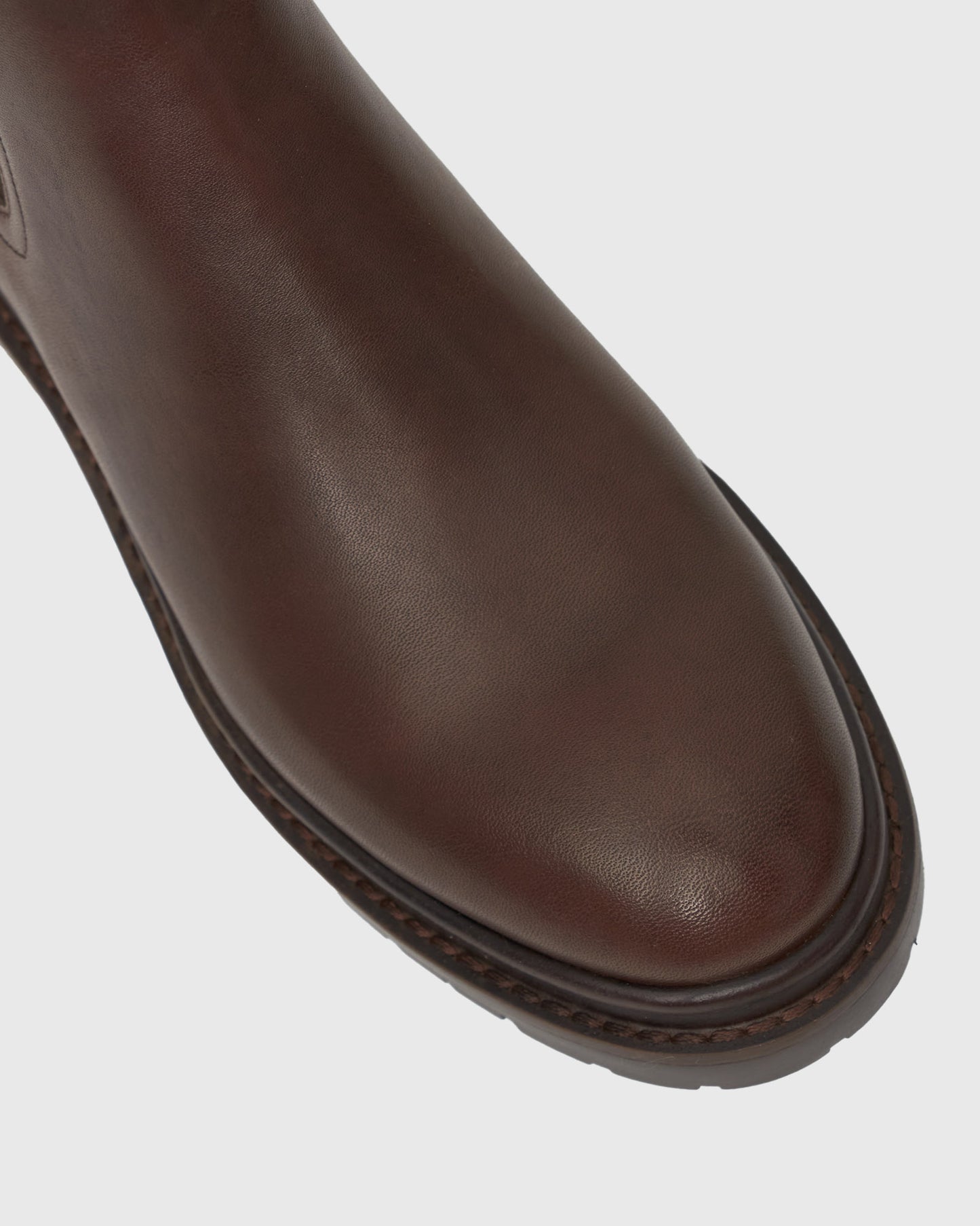 INDIGO Leather Chelsea Ankle Boots