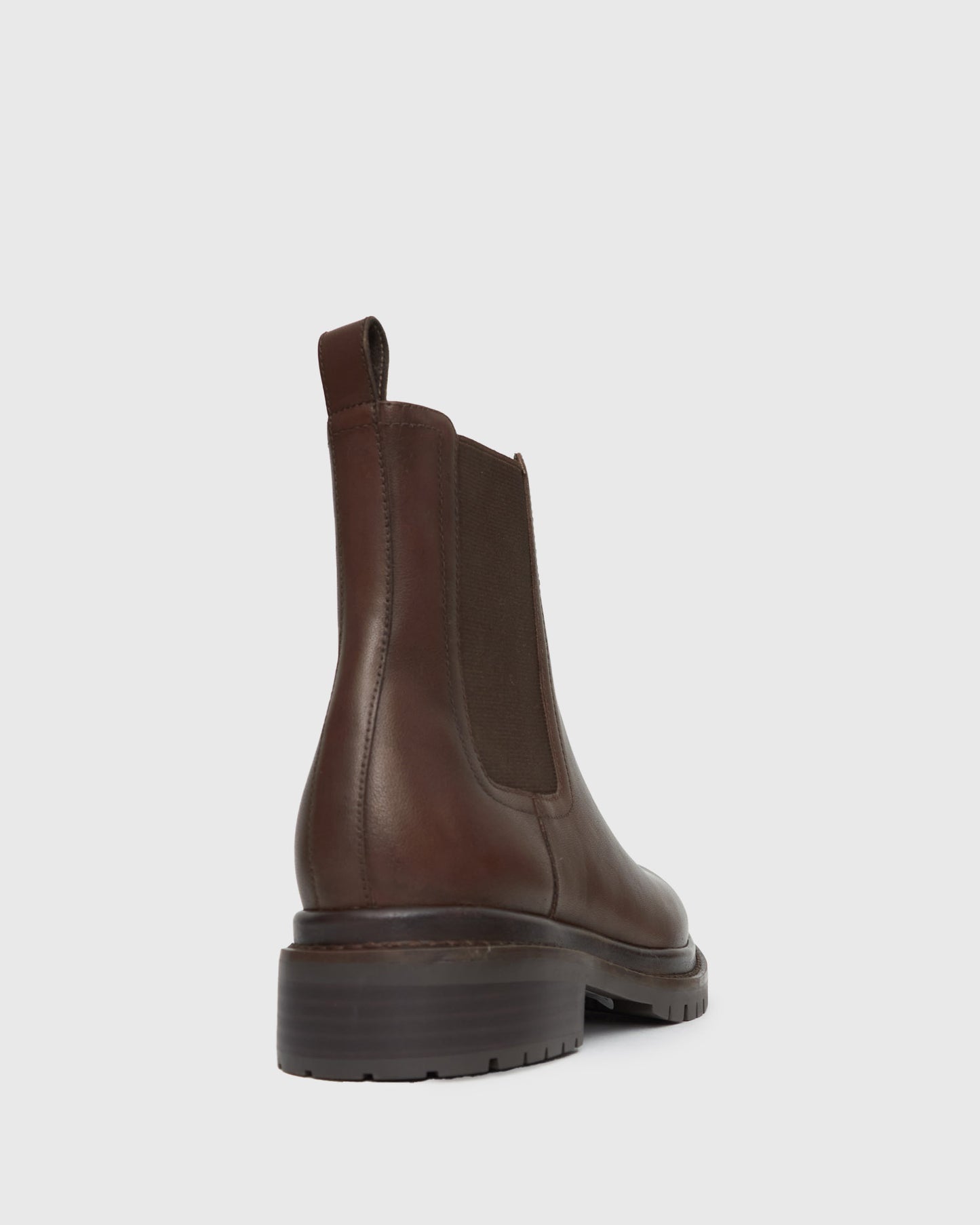 INDIGO Leather Chelsea Ankle Boots