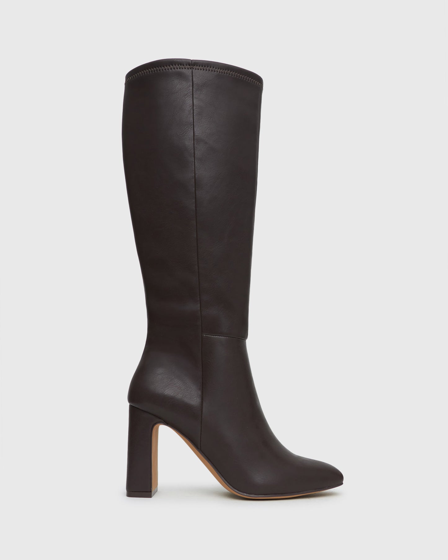 PRE-ORDER PRIME Block Heel Knee High Boots