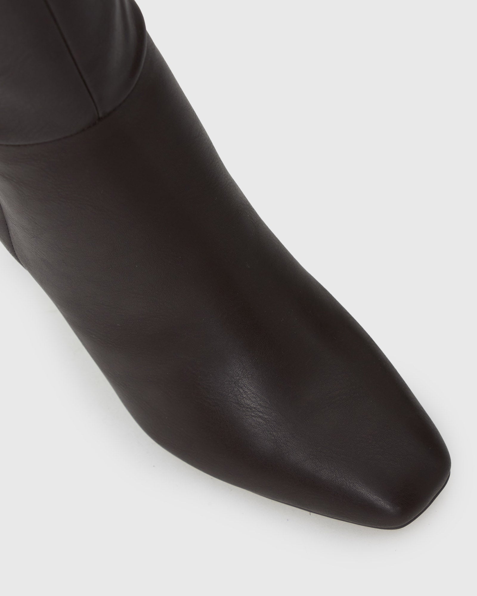 PRIME Block Heel Knee High Boots