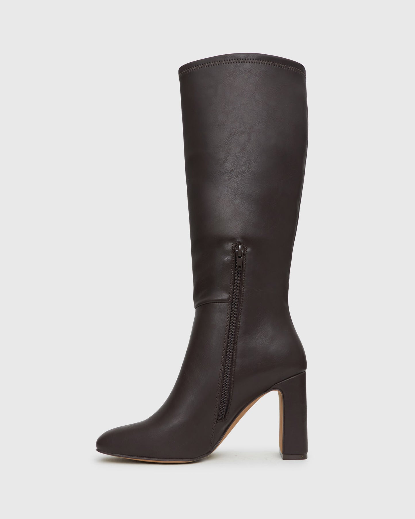 PRE-ORDER PRIME Block Heel Knee High Boots