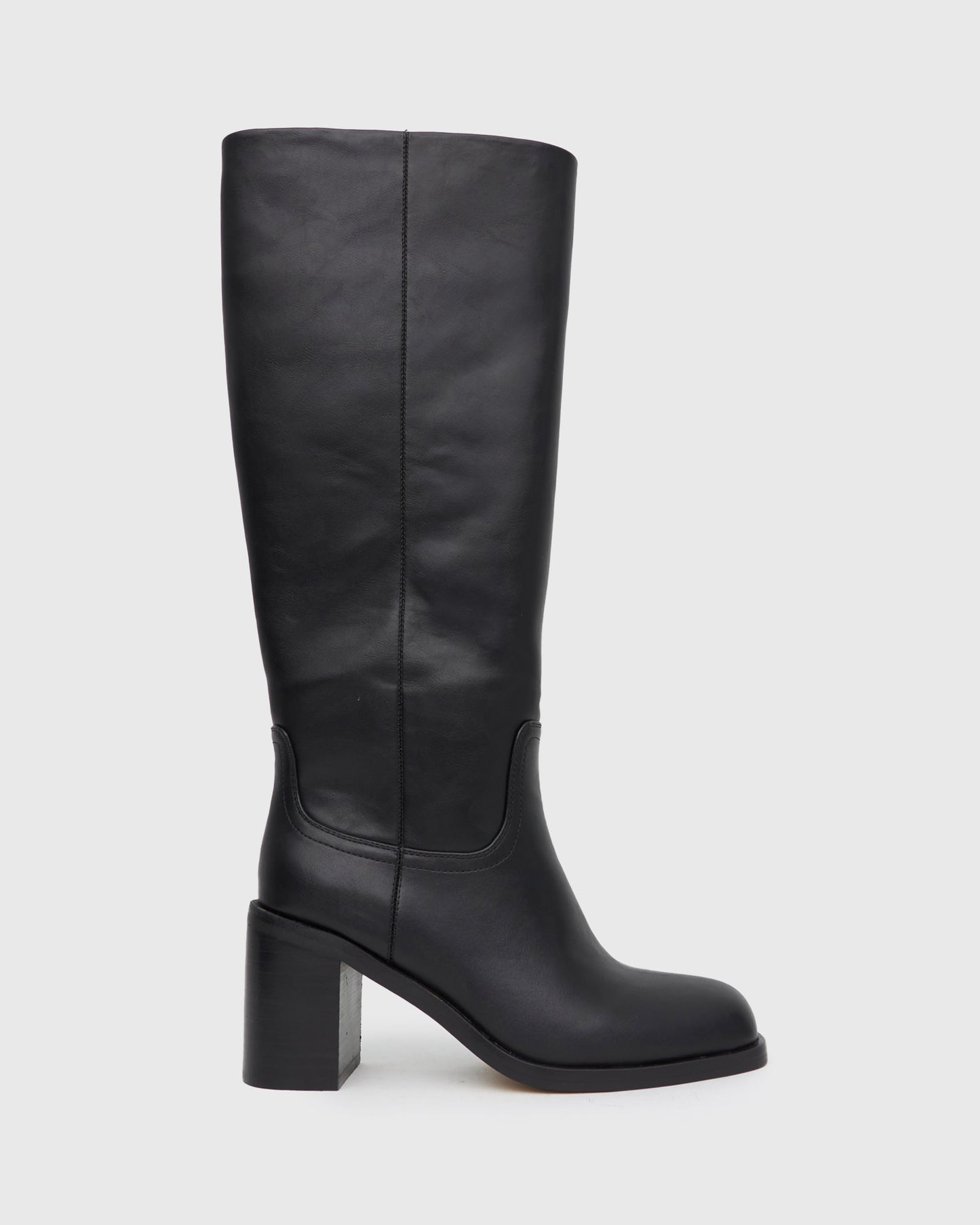 PRE-ORDER VALOUR Block Heel Knee High Boots