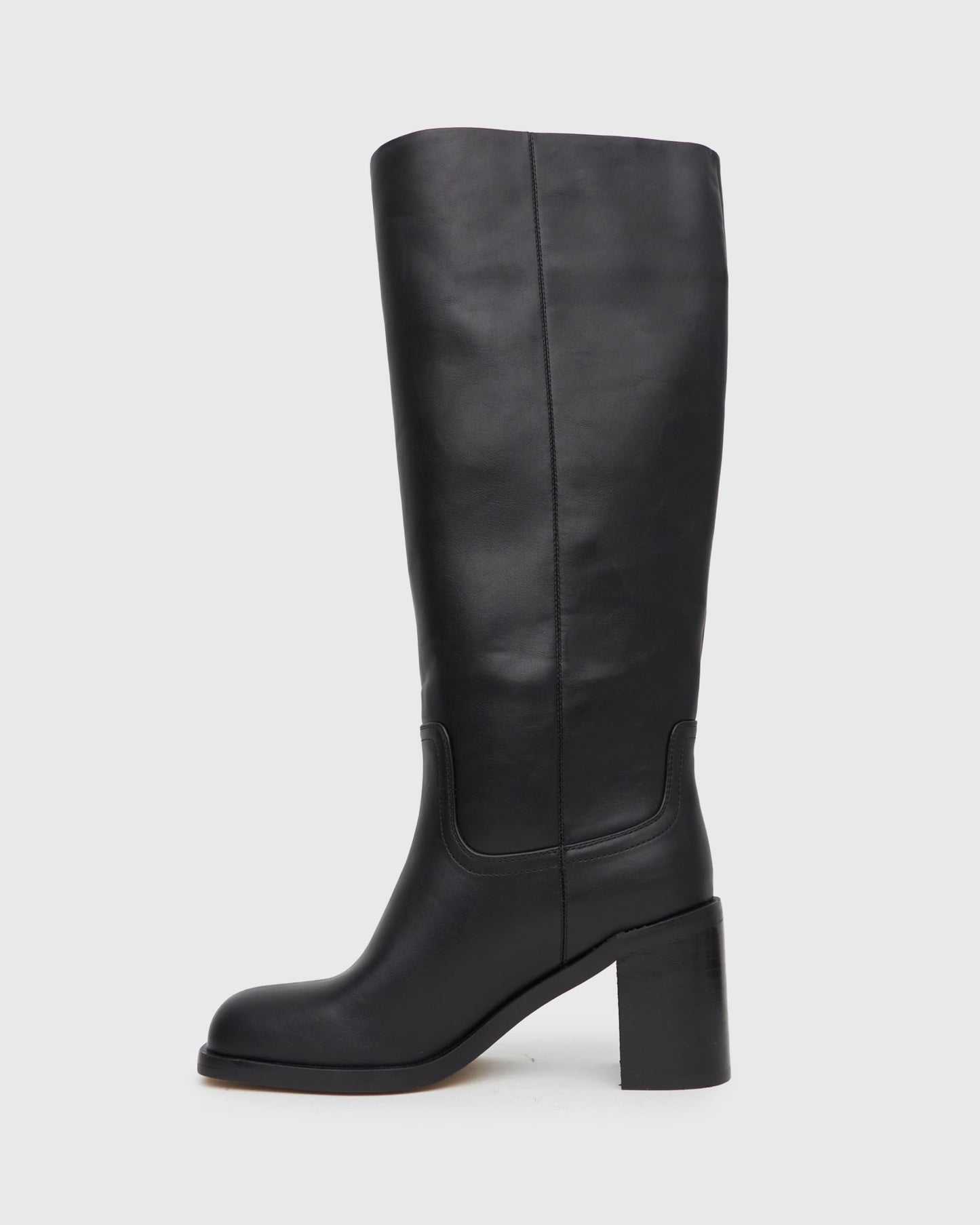 PRE-ORDER VALOUR Block Heel Knee High Boots