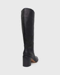PRE-ORDER VALOUR Block Heel Knee High Boots