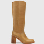 VALOUR Block Heel Knee High Boots