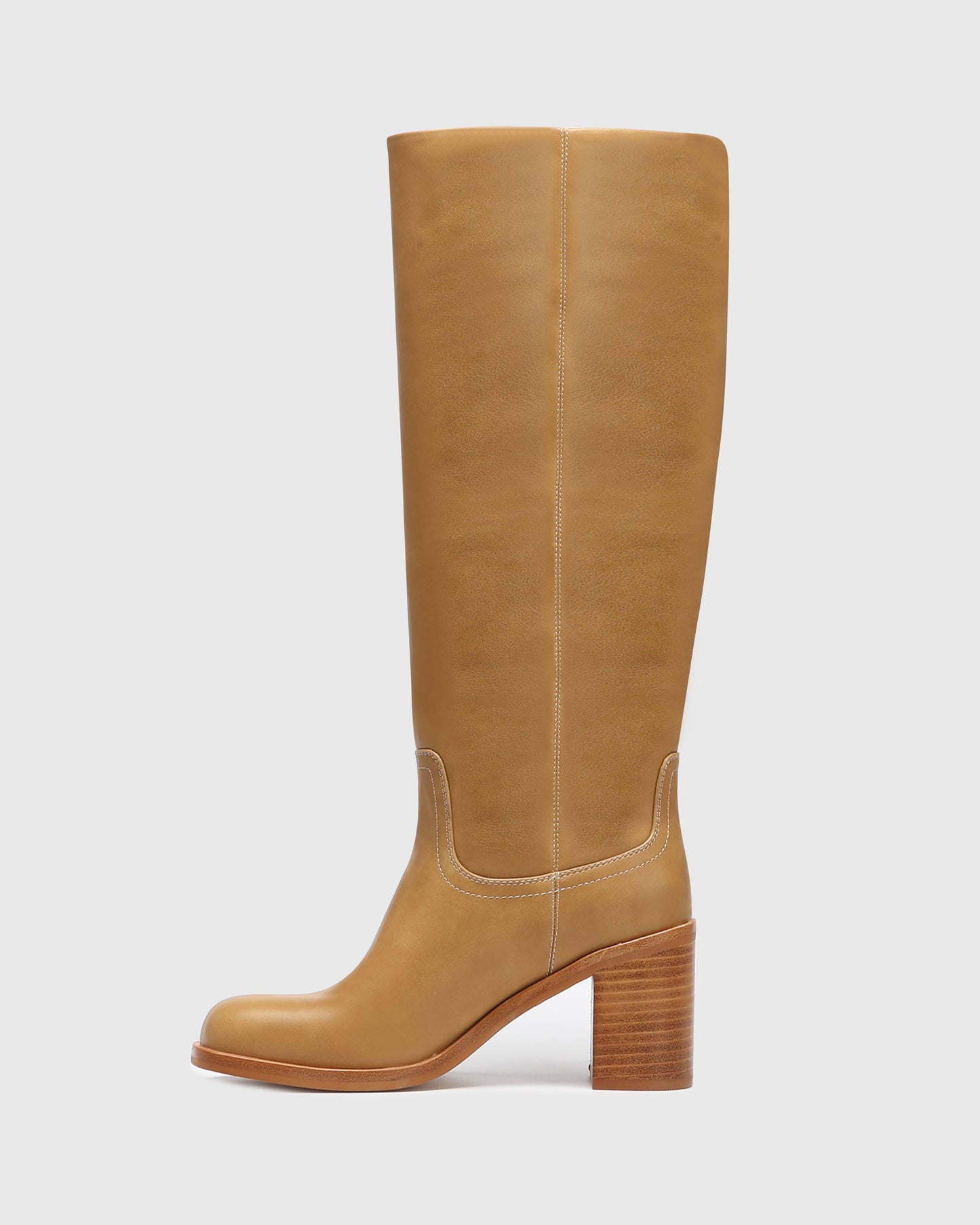 PRE-ORDER VALOUR Block Heel Knee High Boots