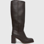 PRE-ORDER VALOUR Block Heel Knee High Boots