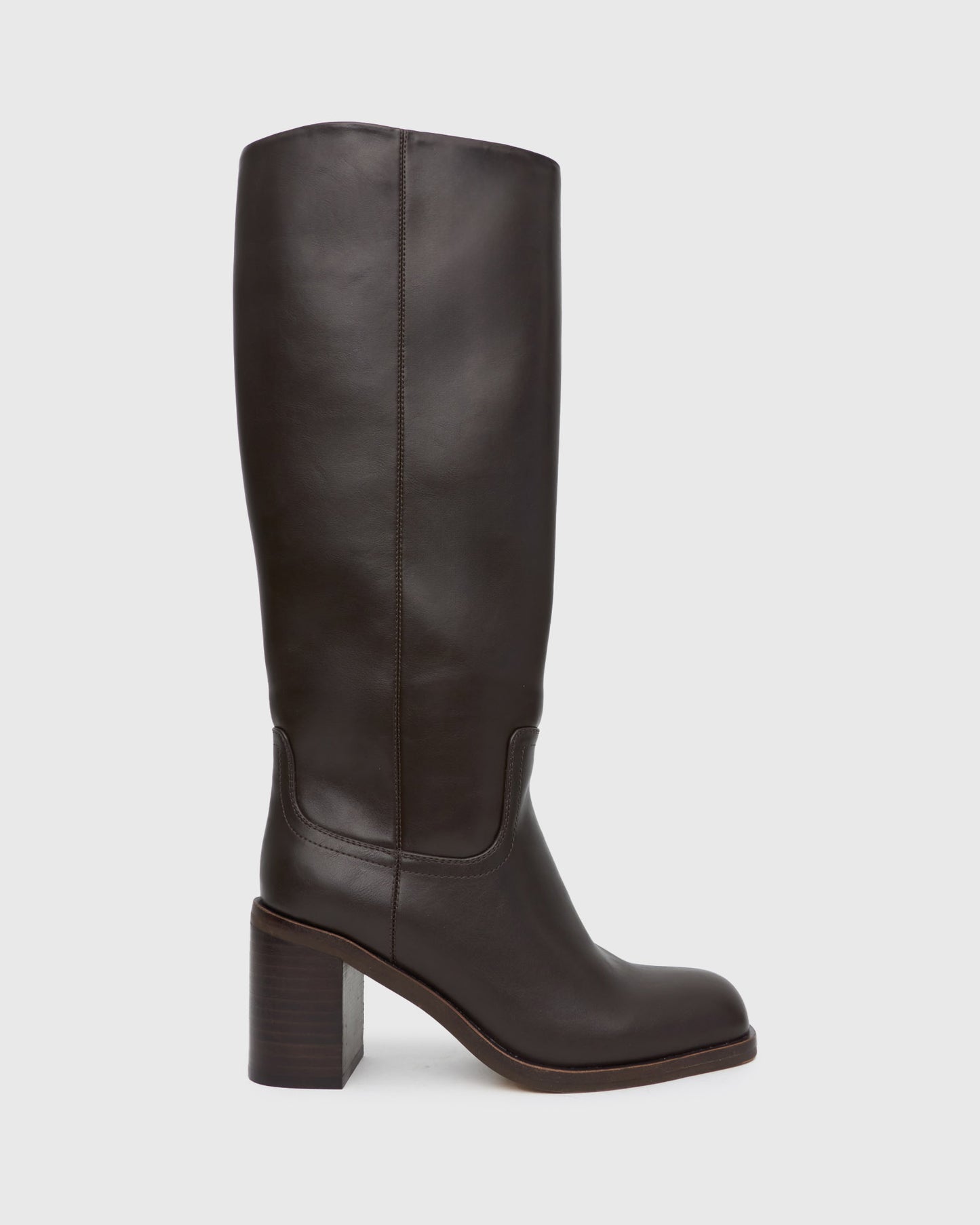 PRE-ORDER VALOUR Block Heel Knee High Boots
