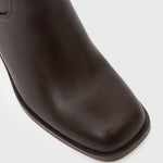 VALOUR Block Heel Knee High Boots