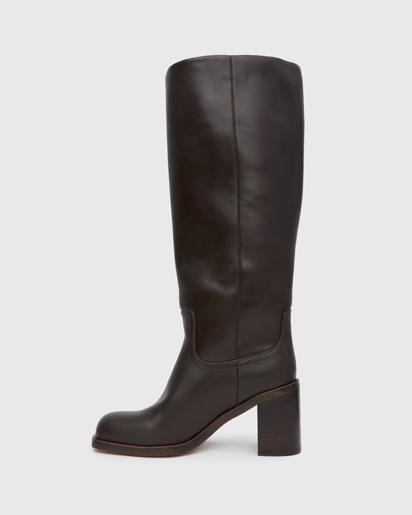 PRE-ORDER VALOUR Block Heel Knee High Boots