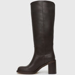 VALOUR Block Heel Knee High Boots