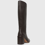 VALOUR Block Heel Knee High Boots