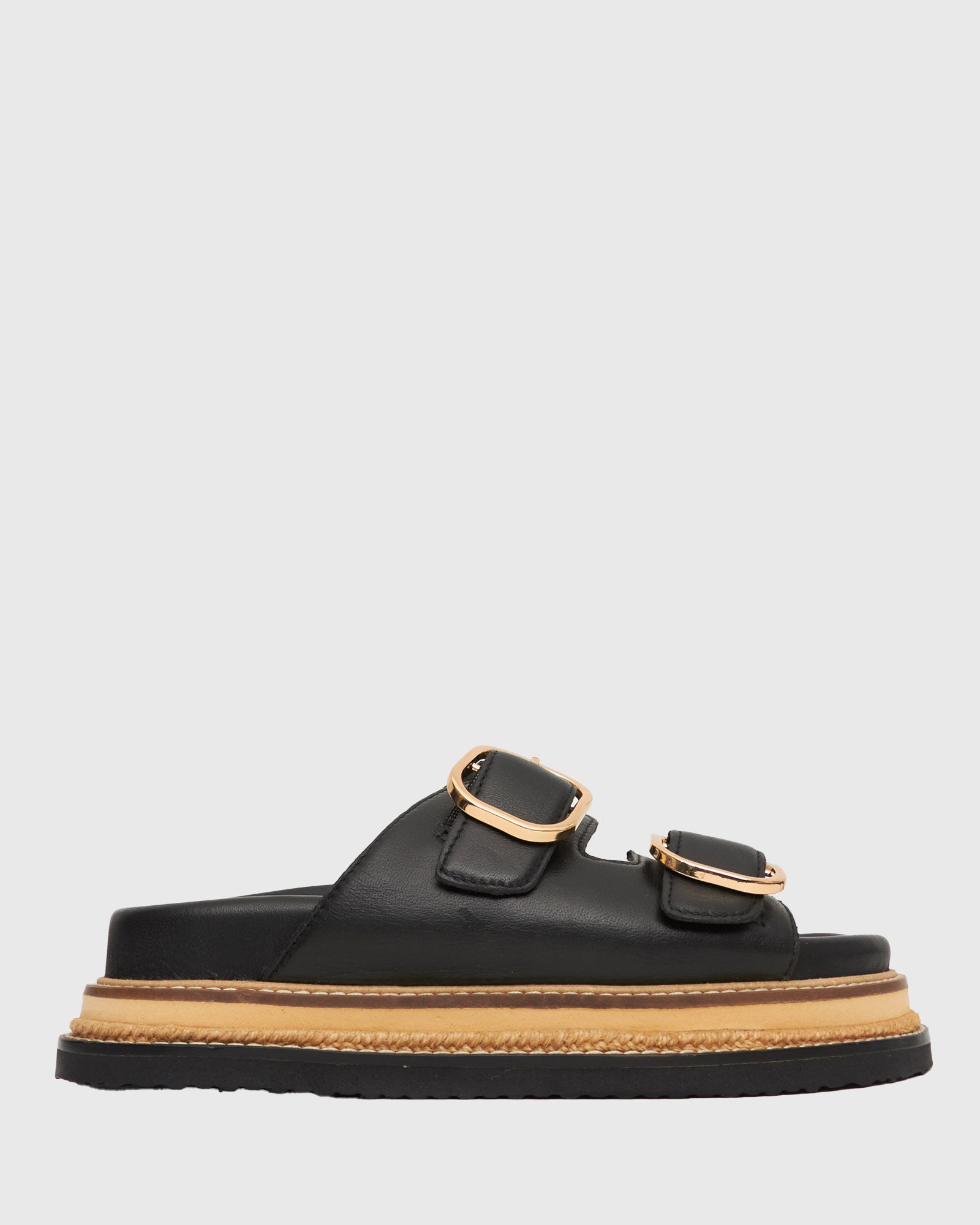 betts HARLAND Leather Flatform Slides