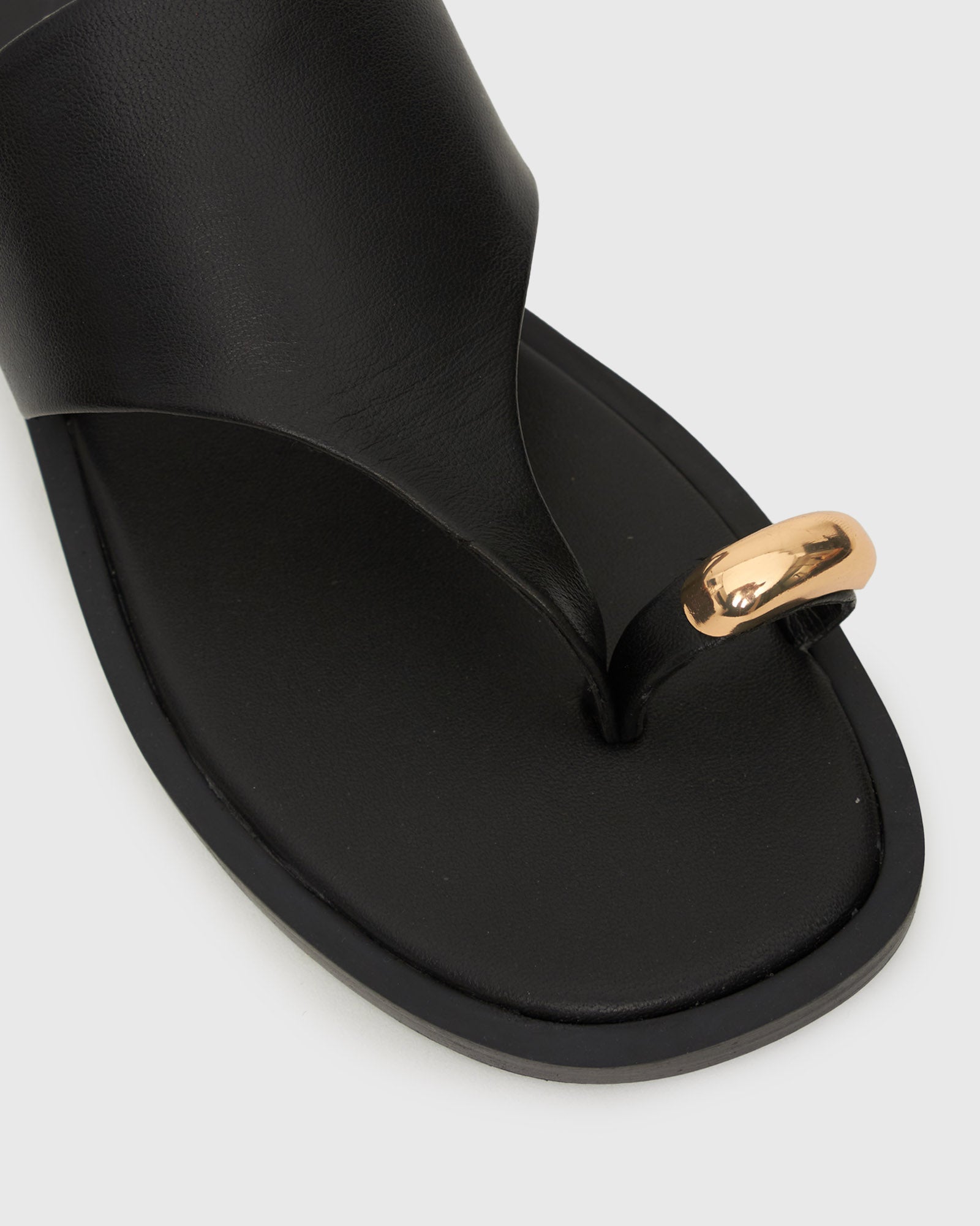 DOLPHIN Leather Thong Sandals - FINAL SALE