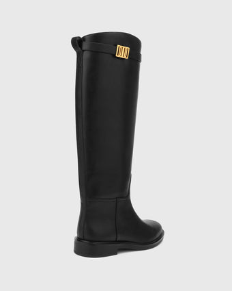 PRE-ORDER SADDLE Flat Riding Boots