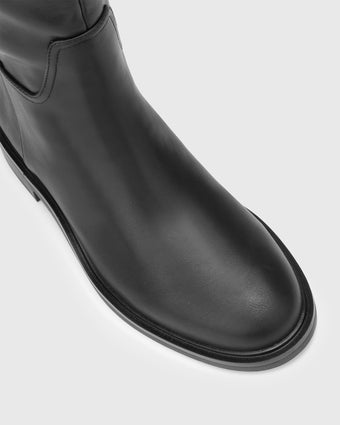 PRE-ORDER SADDLE Flat Riding Boots