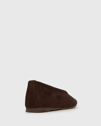 LENNOX Round Toe Ballet Flats