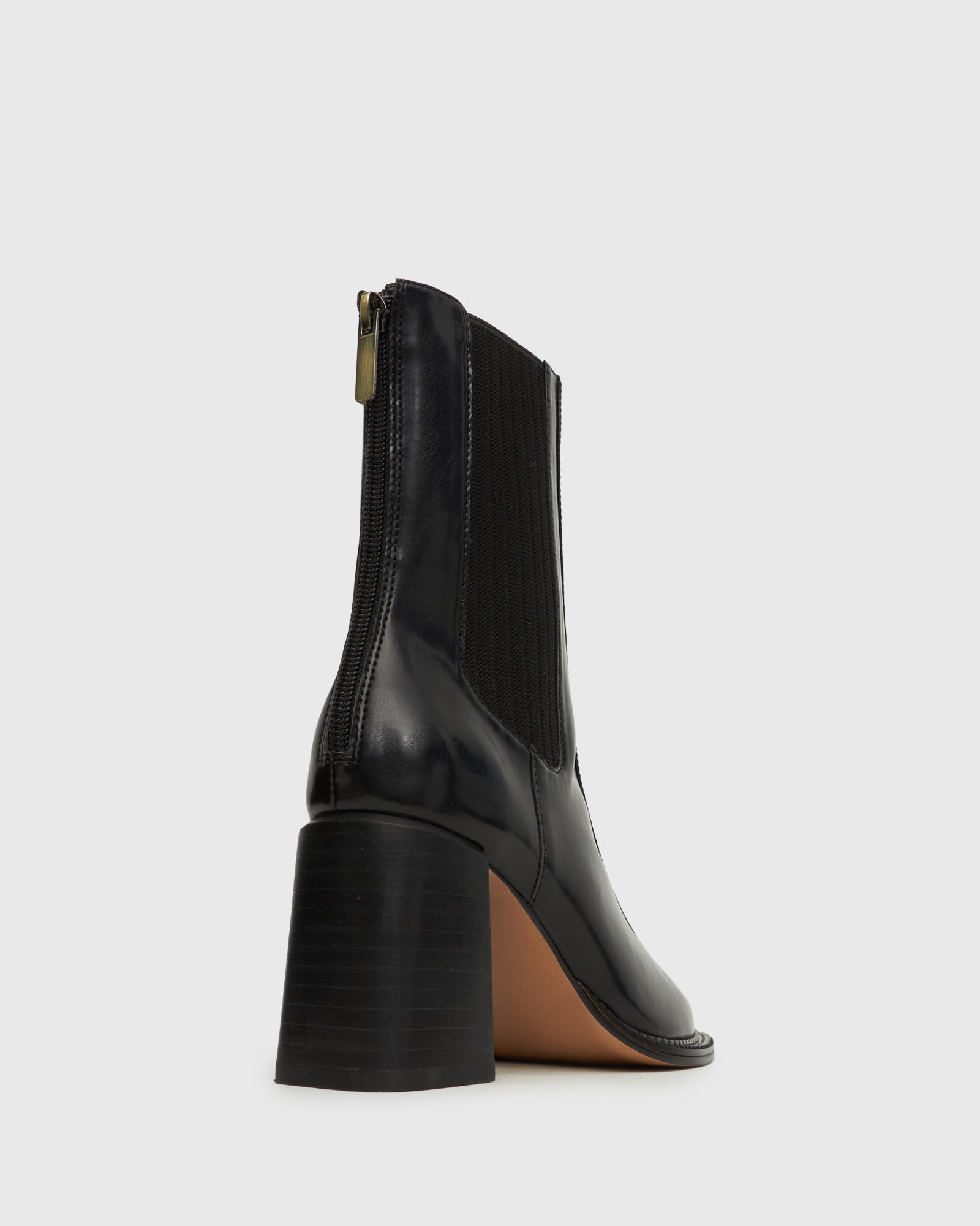 DOWNTOWN Block Heel Chelsea Boots - Main Image