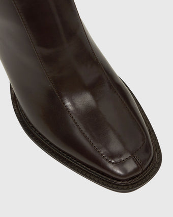 PRE-ORDER DOWNTOWN Block Heel Chelsea Boots