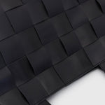 PRE-ORDER KENNIE Leather Woven Tote Handbag