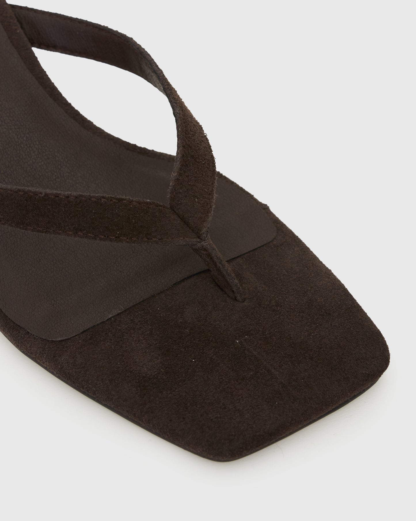 PRE-ORDER ZAP Leather Thong Mule Sandals