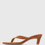 PRE-ORDER ZAP Leather Thong Mule Sandals