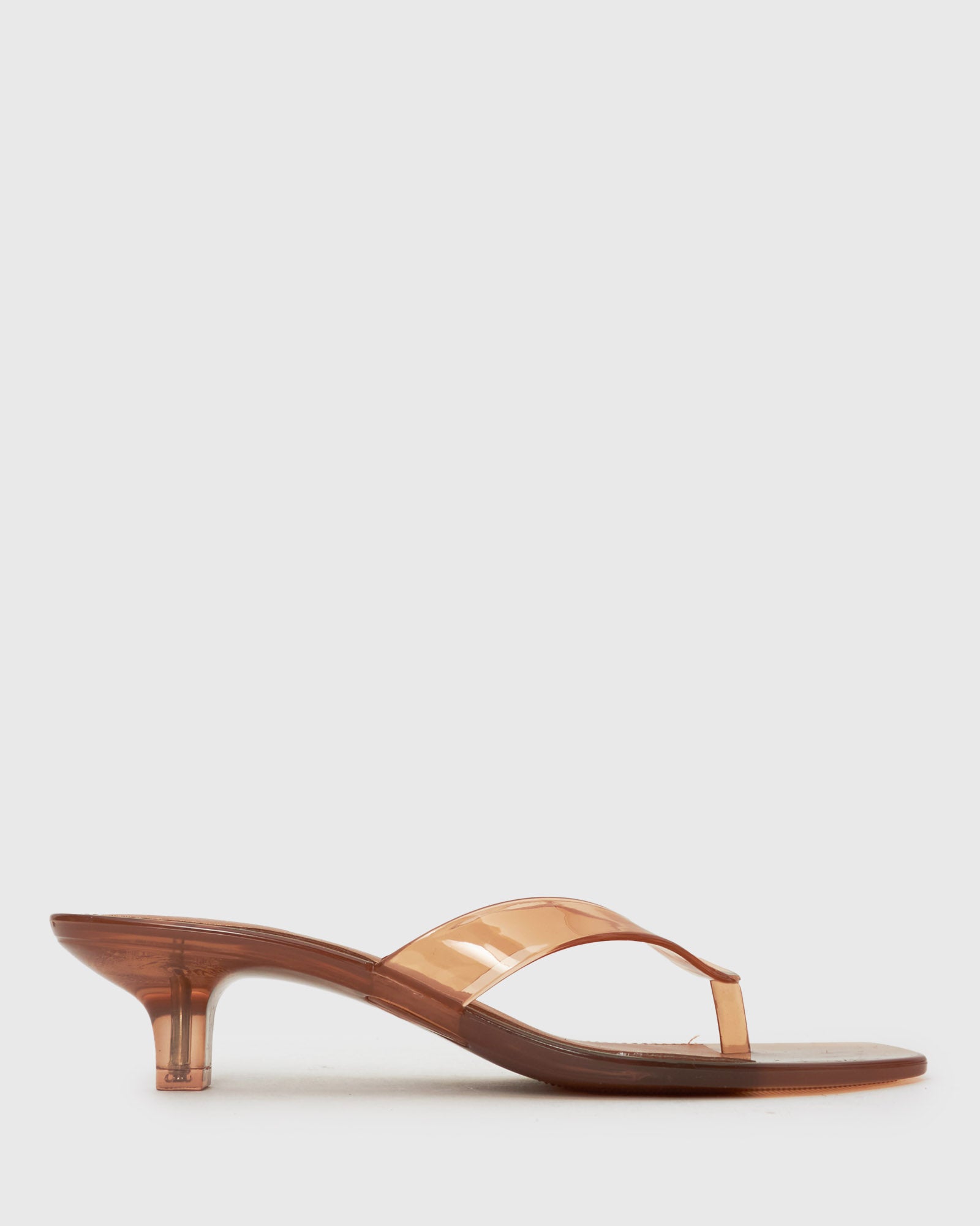 betts TYLA Jelly Kitten Heel Thong Sandals