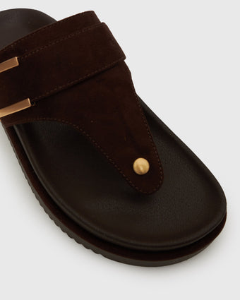 MIXER Platform Thong Sandals