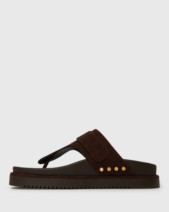 MIXER Platform Thong Sandals
