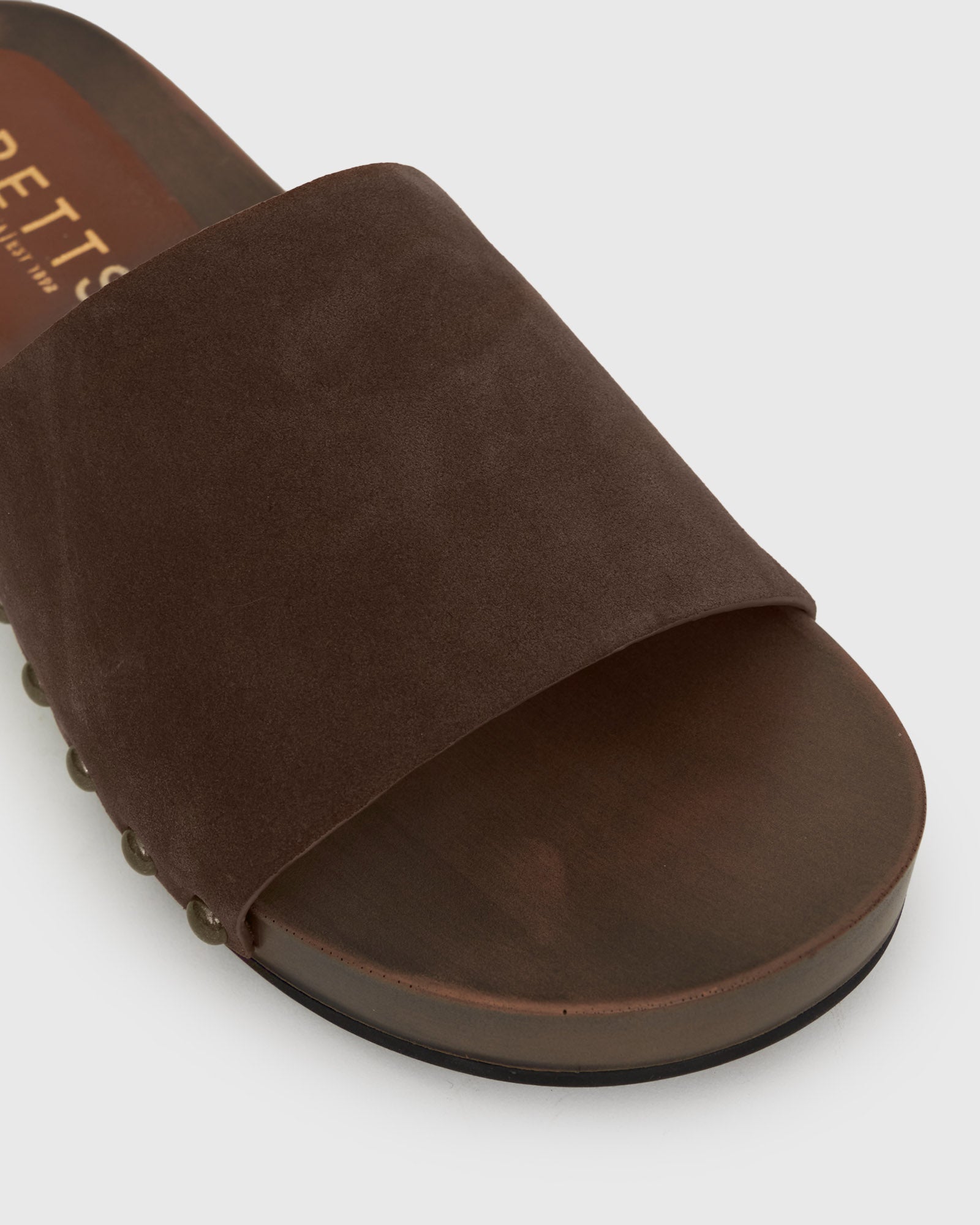 CLARA Suede Leather Clogs