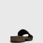 PRE-ORDER CLARA Suede Leather Clogs