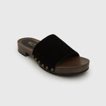 PRE-ORDER CLARA Suede Leather Clogs