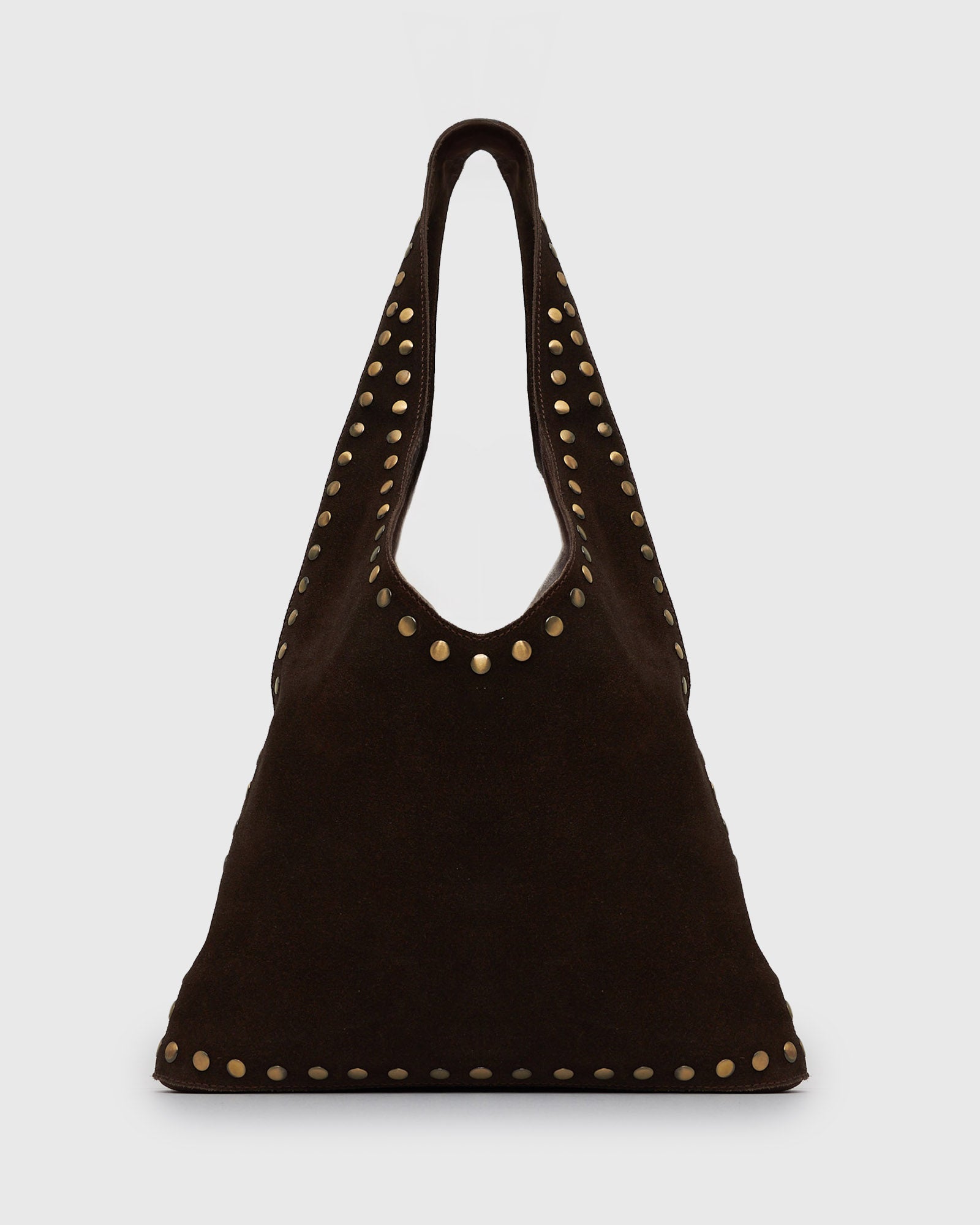 PRE-ORDER FREYA-S Suede Leather Stud Bag