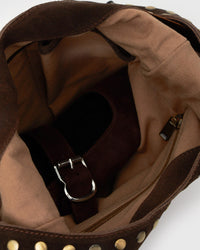 PRE-ORDER FREYA-S Suede Leather Stud Bag
