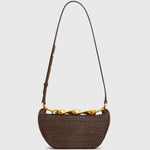 BILLIE Raffia Crossbody Bag