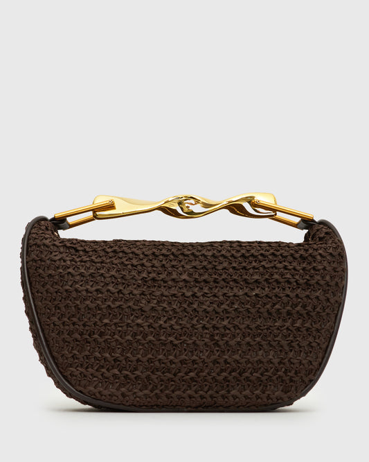 BILLIE Raffia Crossbody Bag
