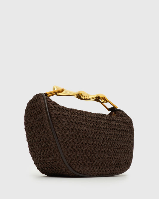 BILLIE Raffia Crossbody Bag