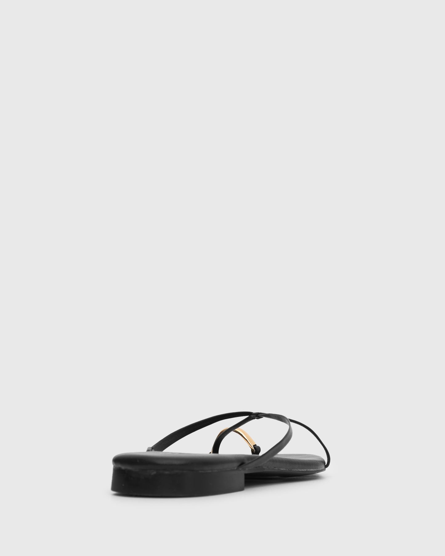 PRE-ORDER MANTRA Leather Flat Strappy Sandals