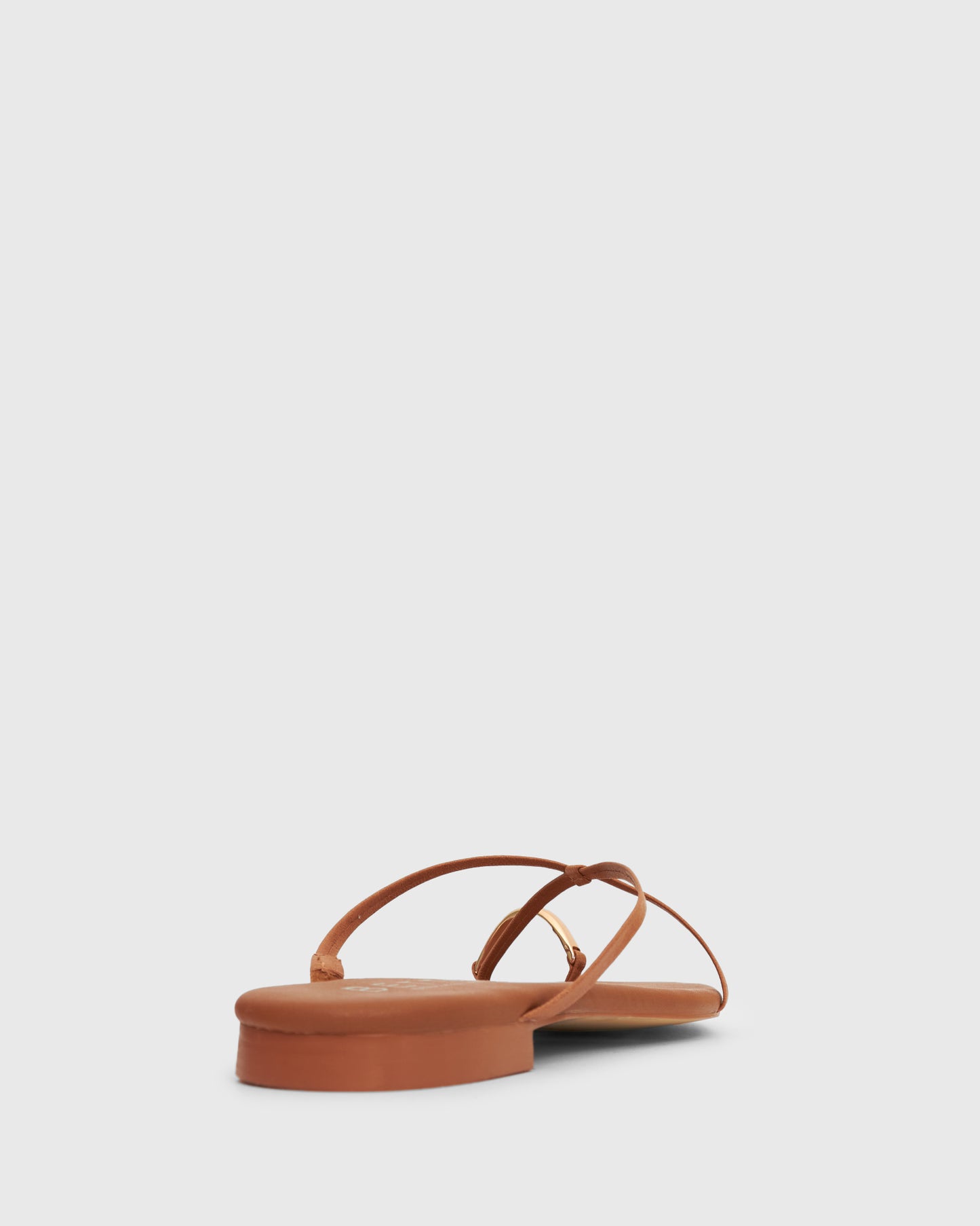 PRE-ORDER MANTRA Leather Flat Strappy Sandals