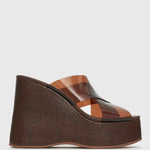 PRE-ORDER FLICK High Wedge Sandals